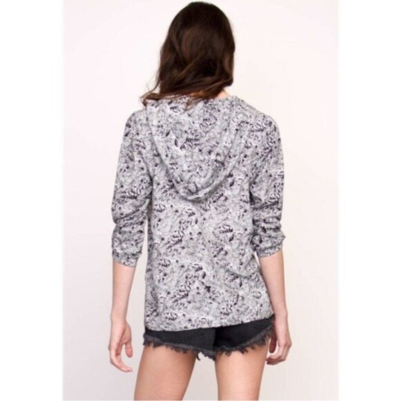 RVCA Palmer Woven Silky Print Hoodie Size Small - Picture 13 of 13